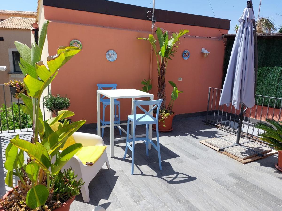 Апартаменты Galena Charme Luxury Terrace Сиракузы Экстерьер фото